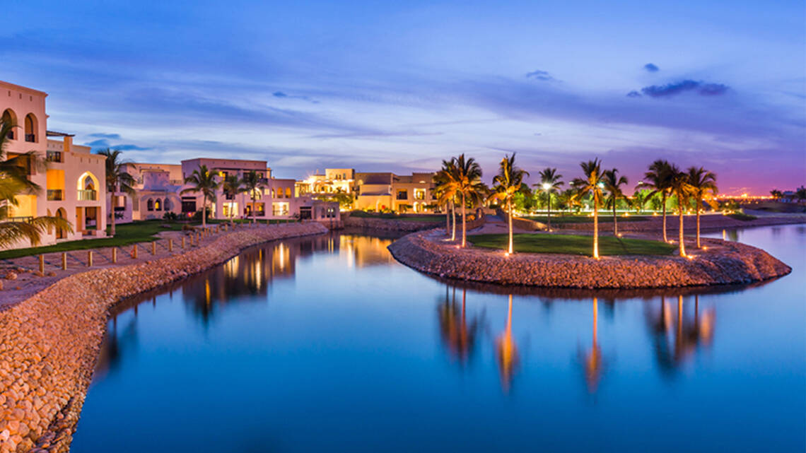 Oase am Indischen Ozean: das Juweira Boutique Hotel in Salalah (Oman) | © RATHGEBER GmbH & Co. KG