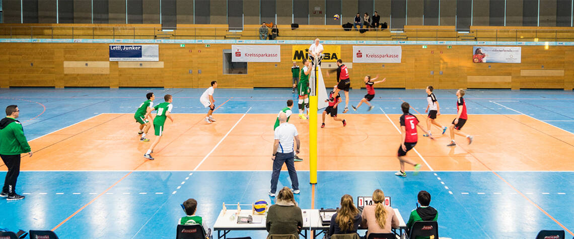 Sportsoponsoring Volleyball Unterhaching | © RATHGEBER GmbH & Co. KG