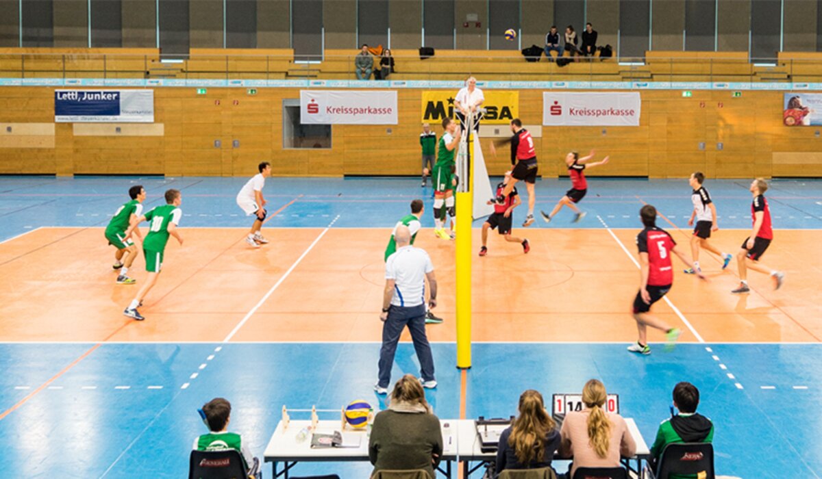 Sportsoponsoring Volleyball Unterhaching | © RATHGEBER GmbH & Co. KG
